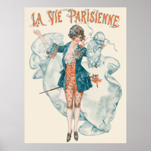 La vie parisienne - Avril Poster