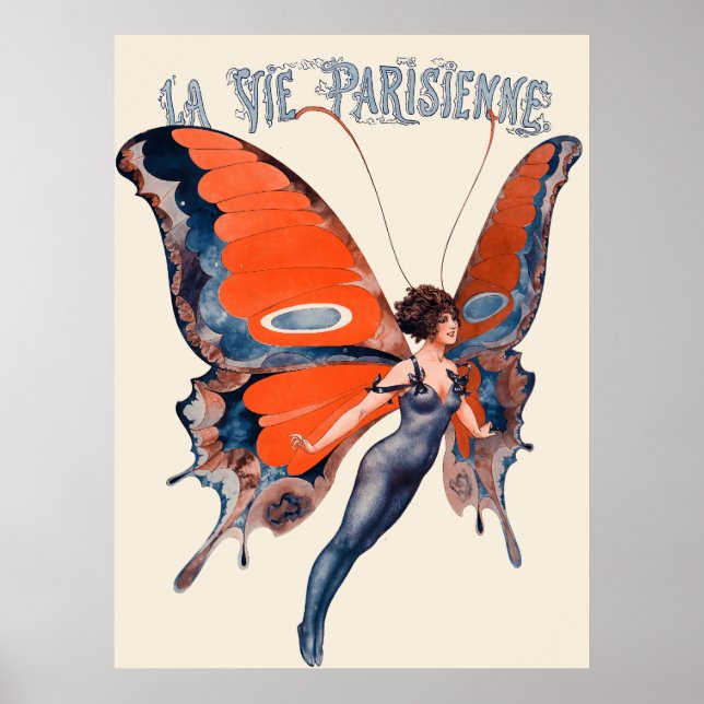 La Vie Parisienne - La messagère de l'été Poster (Front)