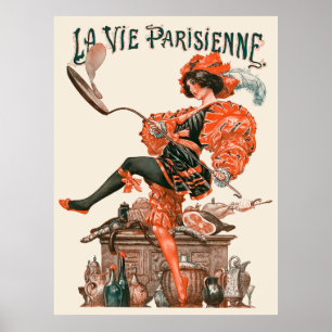 La Vie Parisienne - Le seigneur Carnaval Poster