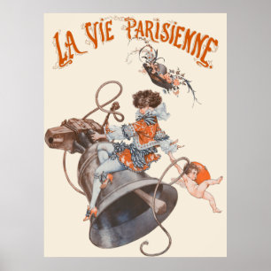 La vie parisienne - Les cloches de Pâques ont rame Poster