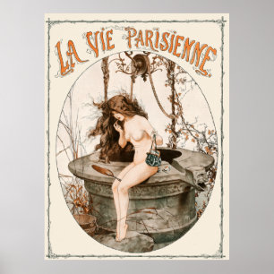 La Vie Parisienne - N'oublions pas que la Vérité e Poster