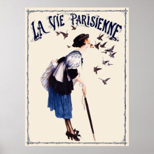 La Vie Parisienne - Pour Obéir aux Règlements Poster