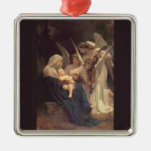 La Vierge Aux Anges Metal Tree Decoration