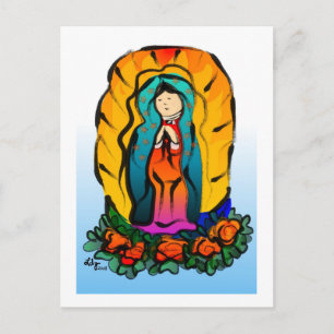 La Virgin de Guadalupe Postcard