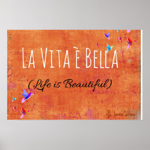 La Vita e Bella (Life is Beautiful) Poster