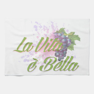 La Vita e' Bella Tea Towel