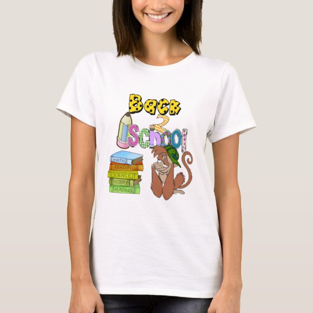 la vuelta colegio con el mono T-Shirt (Front)