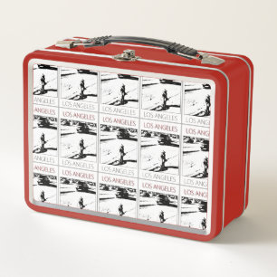 LA water boy Metal Lunch Box