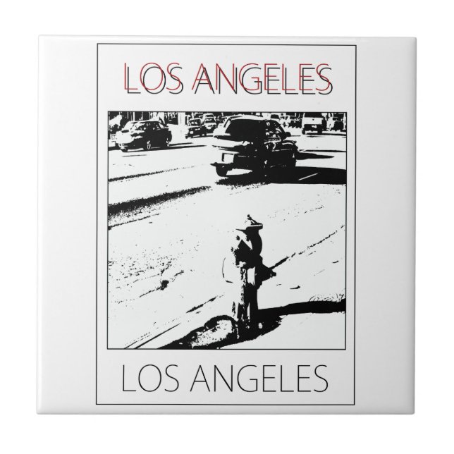 LA water pump Ceramic Tile (Front)