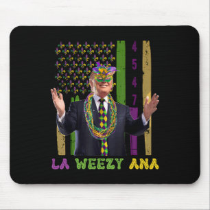 La Weezy Ana Funny Mardi Gras 2025 Mouse Pad