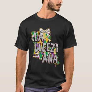 La Weezy Ana Mardi Gras Louisiana Fat Tuesdays Lou T-Shirt