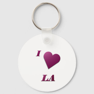 LA -- Wine Key Ring