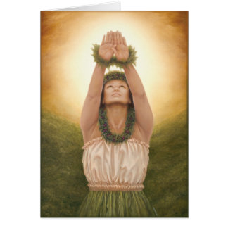 "La'a Kea" by Maui artist Lori Higgins. 5x7 Card