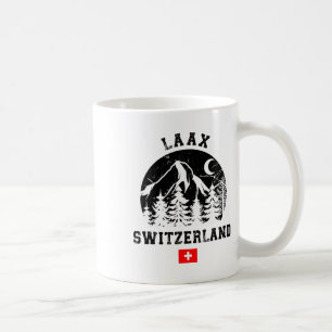 Laax Switzerland Ski Resort Alps Alpine Skiing Swi Coffee Mug
