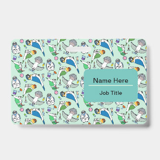 Lab Birds - Ornithology ID Badge