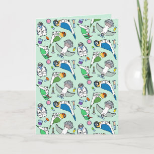 Lab Birds - Ornithology Thank You Card
