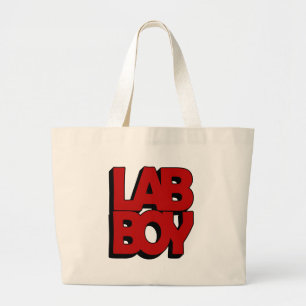 LAB BOY BIG RED LABORATORY LARGE TOTE BAG