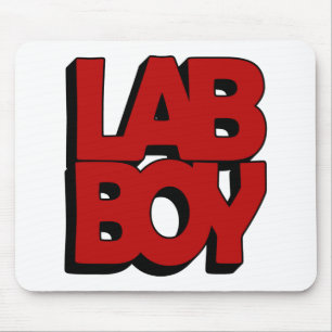 LAB BOY BIG RED LABORATORY MOUSE PAD