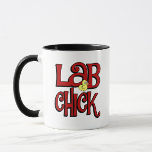LAB CHICK - LABORATORY GIRL SLANG / HUMOR MUG