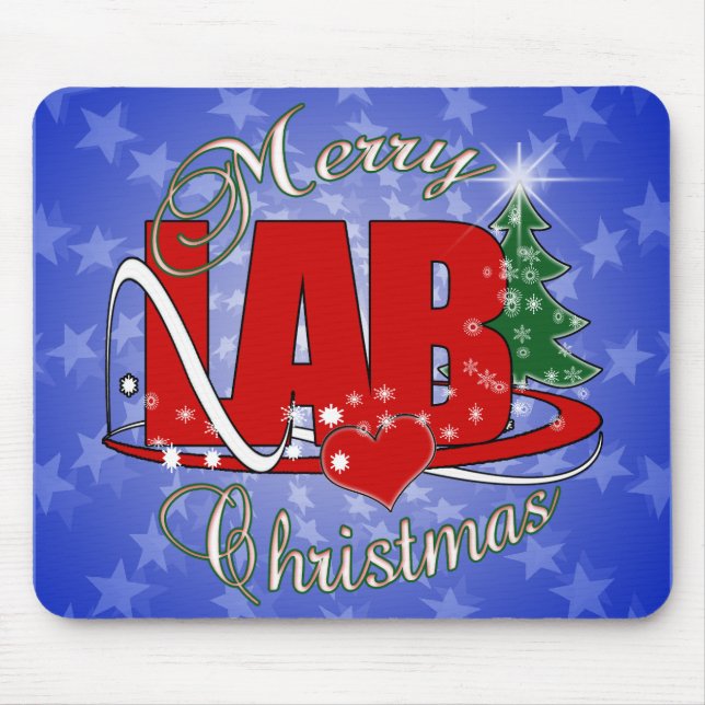 LAB CHRISTMAS LABORATORY MOUSE PAD (Front)