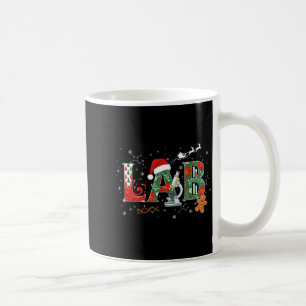 Lab Christmas Laboratory Technician Science Xmas S Coffee Mug