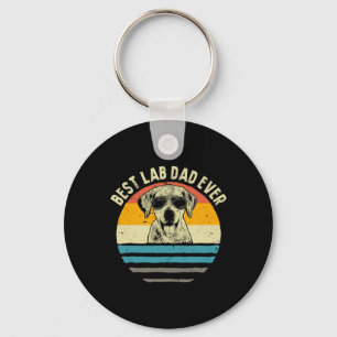 Lab Dad Ever Labrador Dad Vintage Gift Key Ring