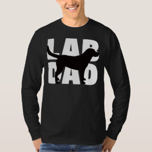 Lab Dad Labrador Retriever Dad Labrador Dad 218 T-Shirt