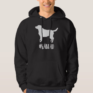 Lab Dad Labrador Retriever Dog Hoodie