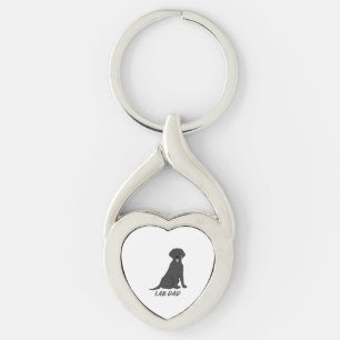 Lab Dad – Proud Labrador Retriever Dog Owner Key Ring