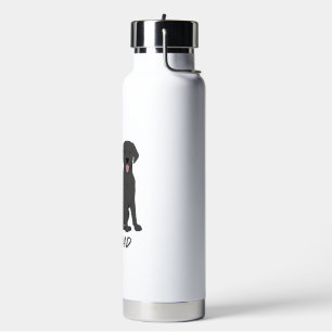 Lab Dad � Proud Labrador Retriever Dog Owner Water Bottle