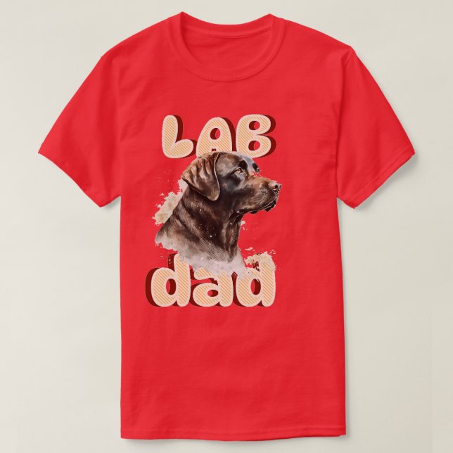 Lab dad T-Shirt (Design Front)
