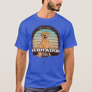 Lab Dad vintage design T-Shirt
