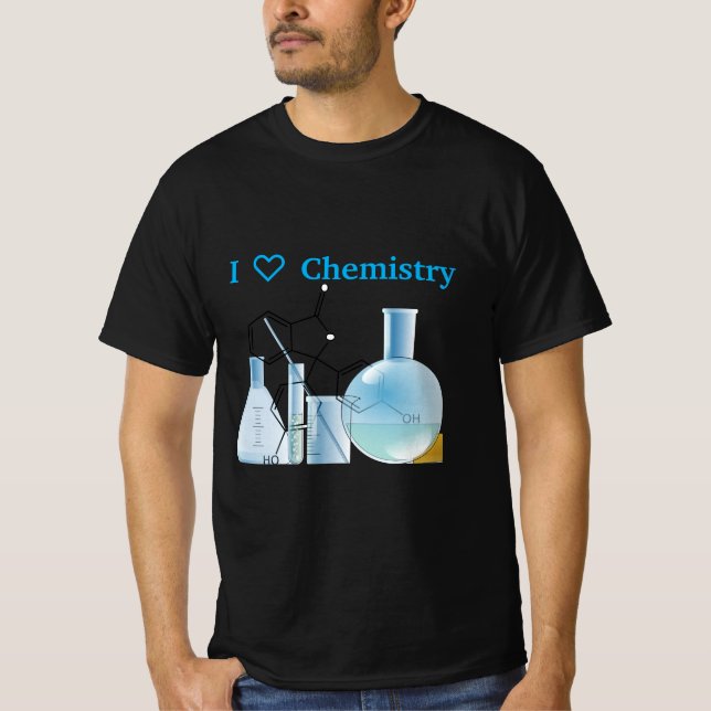 Lab Equipment Chemistry T-Shirt (Front)