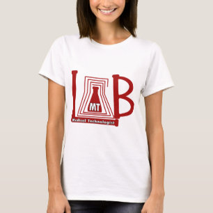 LAB FLASK LOGO - MEDICAL LABORATORY T-Shirt