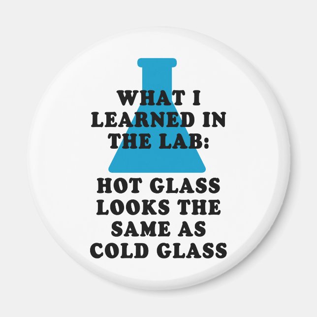 Lab Glass Magnet (Front)