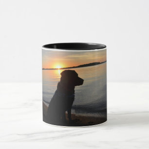 Lab in Sunset Mug