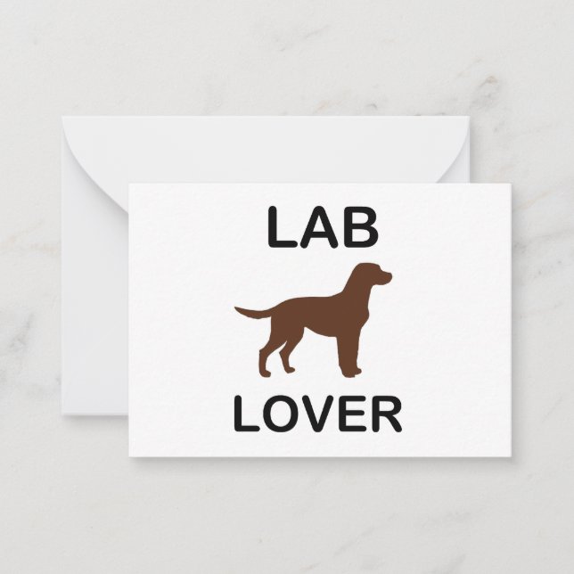 lab life card (Front)