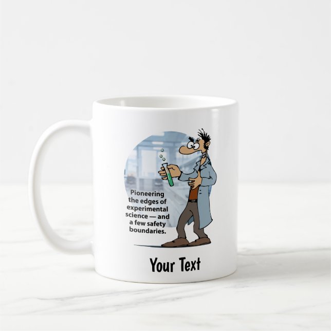 Lab Life Jekyll and Hyde Coffee Mug (Left)