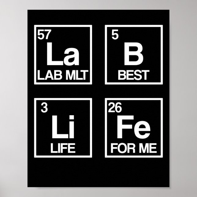 Lab Life Laboratory Research Lab Rat Poster (Front)