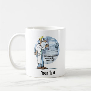 Lab Life PhD Panic Coffee Mug