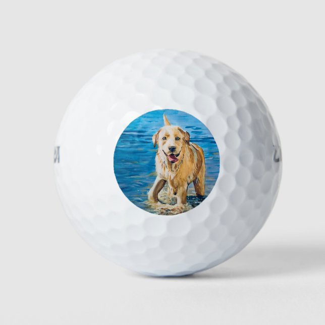 Lab Love Golf Balls (Front)