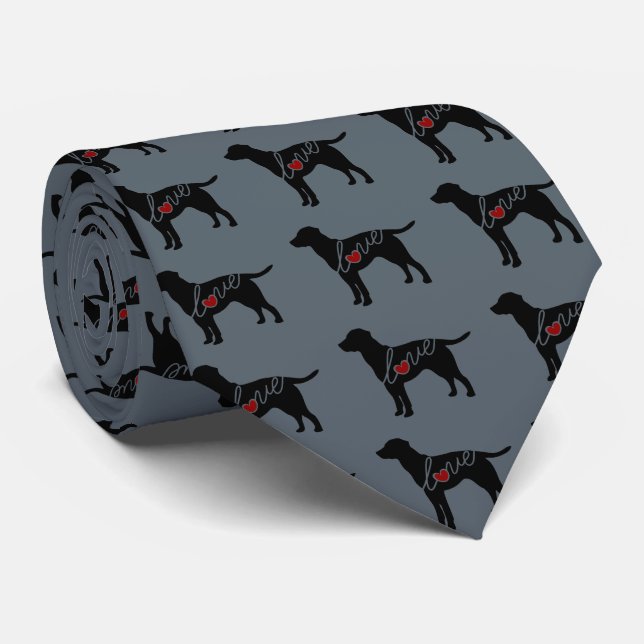 Lab Love Tie (Rolled)