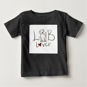 Lab Lover Baby 3/4 Sleeve Raglan Shirt