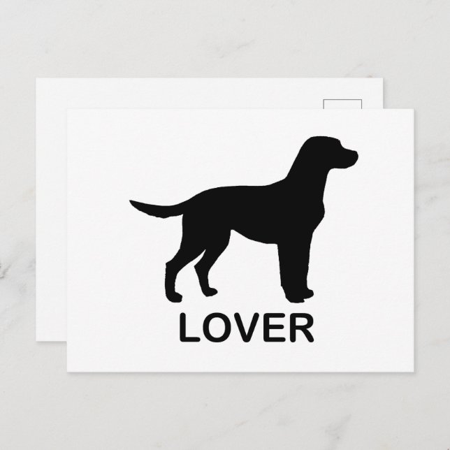 lab lover postcard (Front/Back)