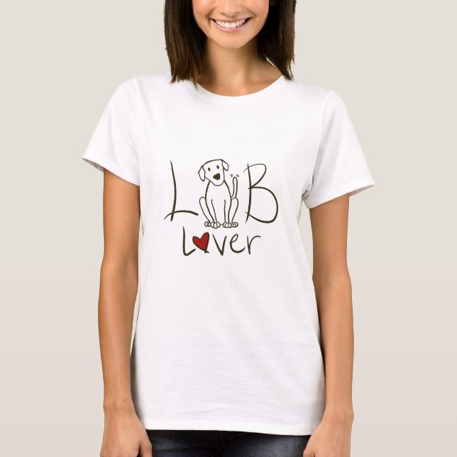 Lab Lover T-Shirt (Front)