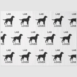 lab lover tissue paper