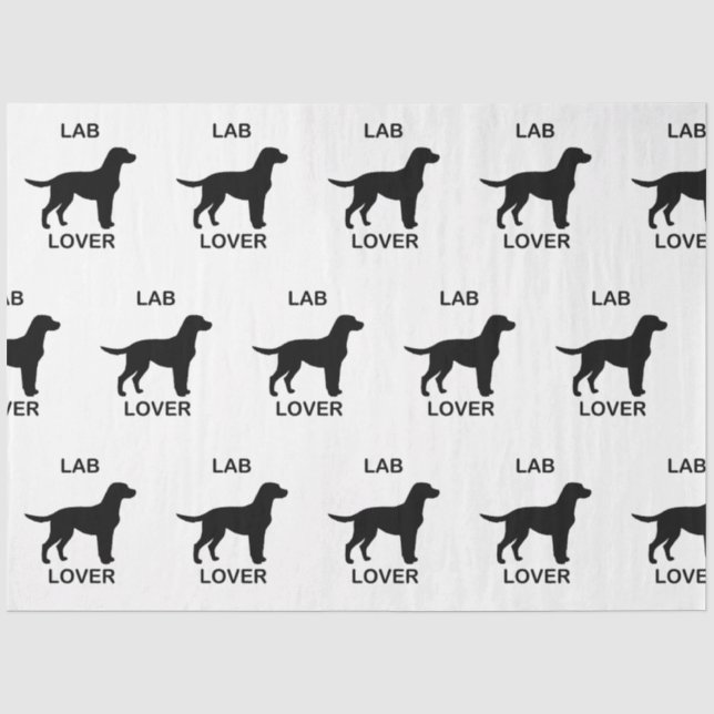 lab lover tissue paper (Front)