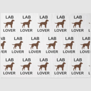 lab lover tissue paper