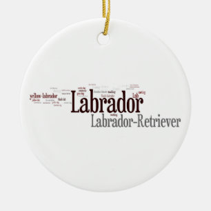 lab mashup ceramic ornament