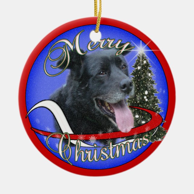 LAB MIX CHRISTMAS ORNAMENT (Front)